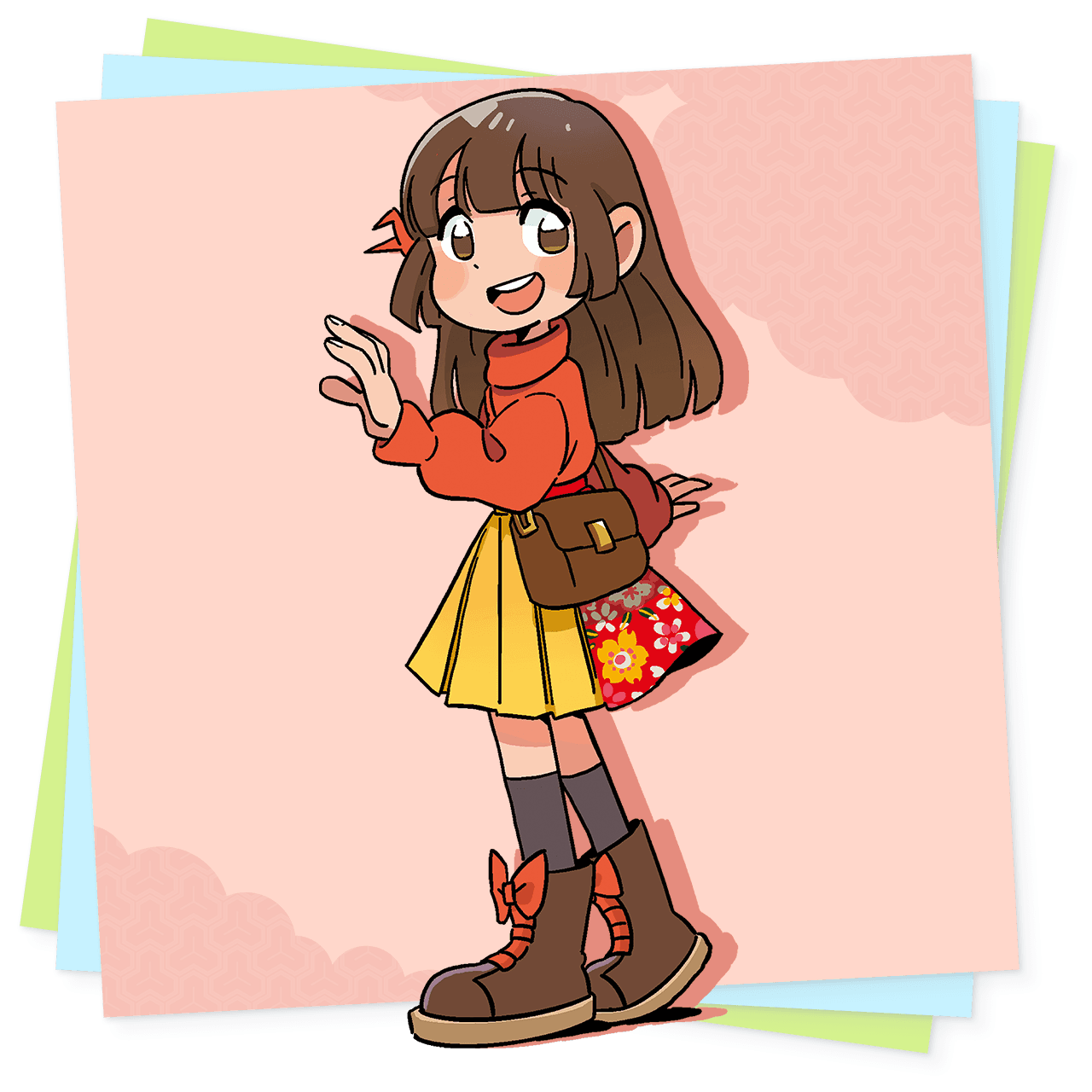 千代のイラスト