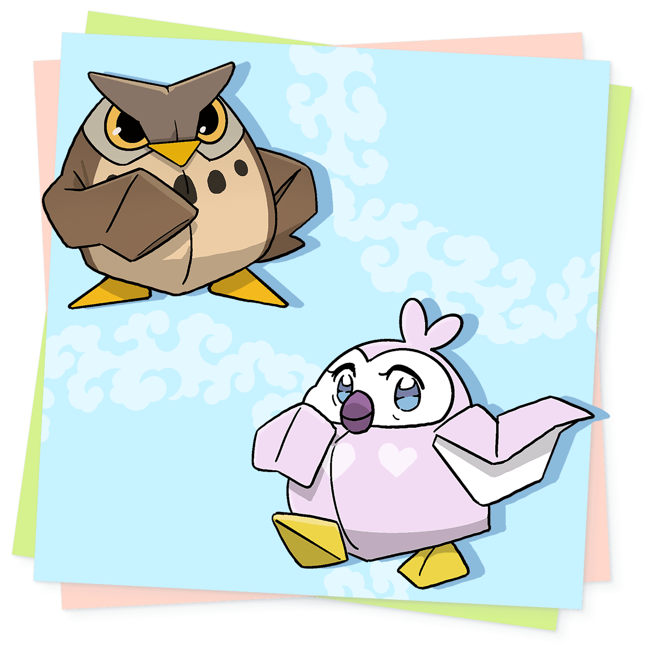 ほろすけ・とよのイラスト